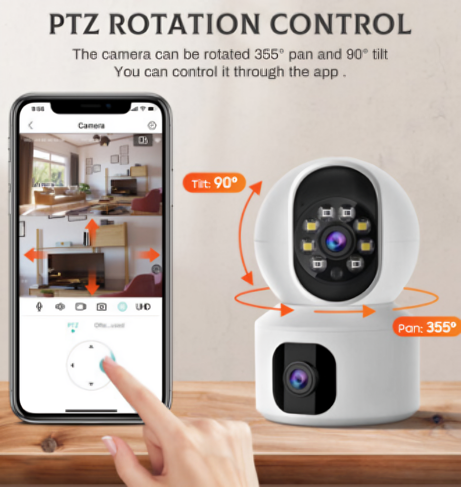 6MP Duel Lens WiFi Camera